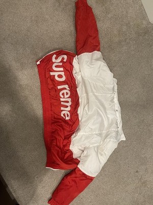 Supreme FW16 Sideline Logo Parka Small | eBay