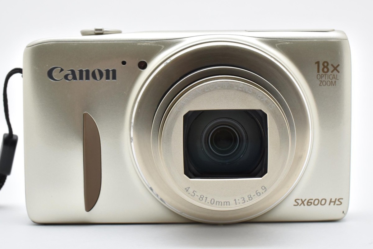 キャノン Canon Powershot SX600 HS（ゴールド）E2705 Canon PowerShot SX600 HS 16MP Digital Camera Gold [EXC++] From