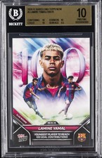 2026 FC BARCELONA TOPPS NOW #5 LAMINE YAMAL BGS 10