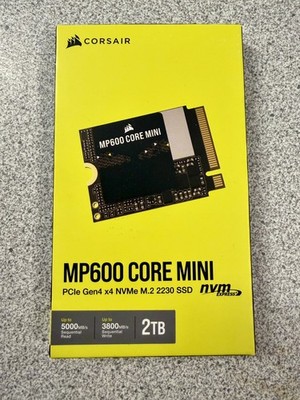 Corsair MP600 Core Mini 2TB M.2 NVMe PCIe X4 Gen4 2 SSD NEW Sealed