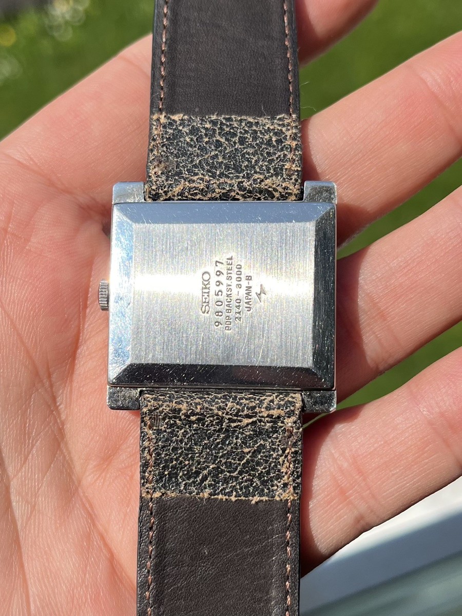 Vintage 1970 Seiko 2140-3000 “Fashion Watch” – Mechanical – 34mm