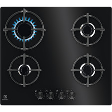 Electrolux Piano Cottura Gas On Glass EGG64272K | 4 Fuochi 60cm Nero