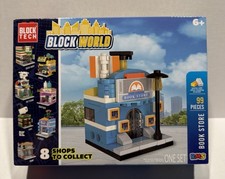 Block Tech Block World Book Store Compatible With Leading Brands New