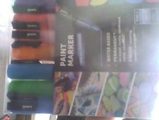 Uni POSCA Marker Pen PC-3M Fine Set of 8 Sparkling Colours/new/freepost