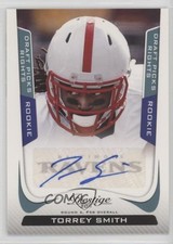 2011 Prestige Rookie Draft Picks Rights Signatures 41/99 Torrey Smith Auto 1k54