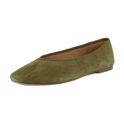 #ad Steve Madden Pipa Womens Flats Olive Suede $19.97