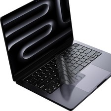 Translucent TPU Keyboard Protector for MacBook Pro 14/16 Air 13/15, Premium Qu
