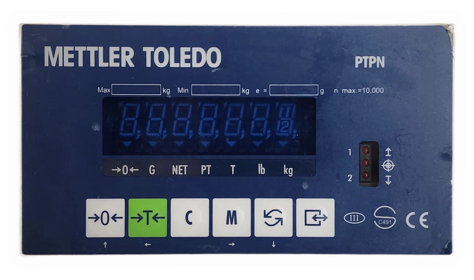 Mettler Toledo Panther Scale Terminal Panel Mount PTPN 1000000 - Image 2 of 4