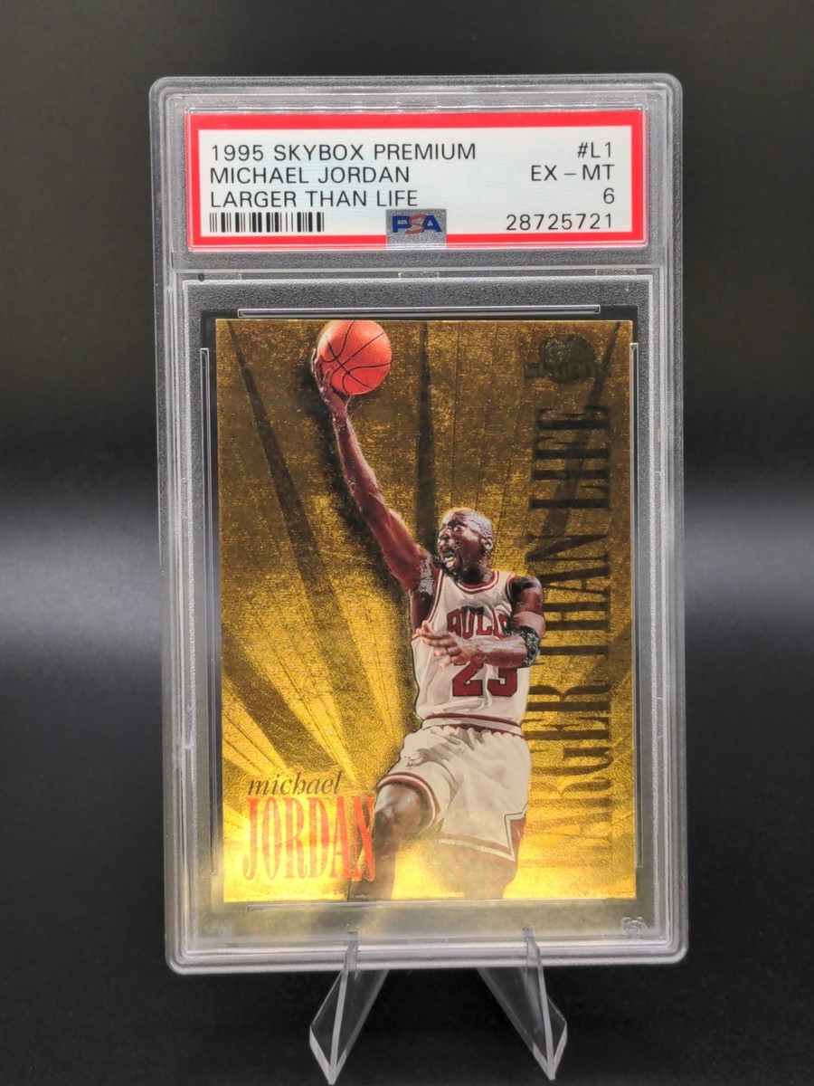 1995-96 Skybox Premium - Larger than Life Michael Jordan #L1 for
