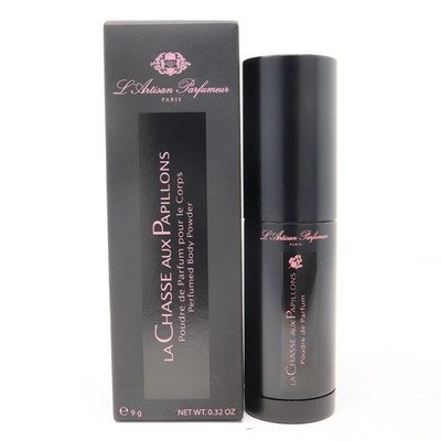 L'Artisan La Chasse Aux Papillons Perfumed Body Powder   0.32oz / 9g