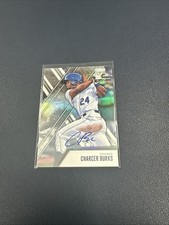 Charcer Burks 2017 Panini Elite Extra Edition  Auto #90 Chicago Cubs AA1
