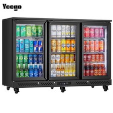Yeego Back Bar Cooler Under Counter Commercial Beverage Refrigerator 10 Cu.Ft