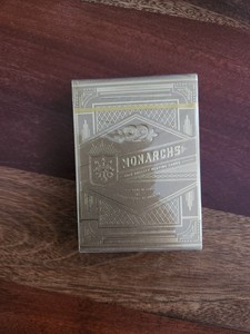 Gold Monarch Playing Cards | eBay