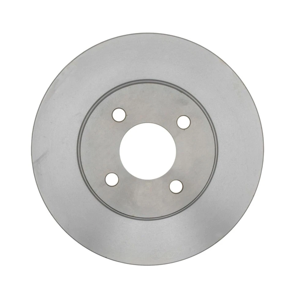 Front Brake Rotors + Metallic Brake Pads Hardware For 1984-1986 Chrysler LeBaron - Image 3 of 4