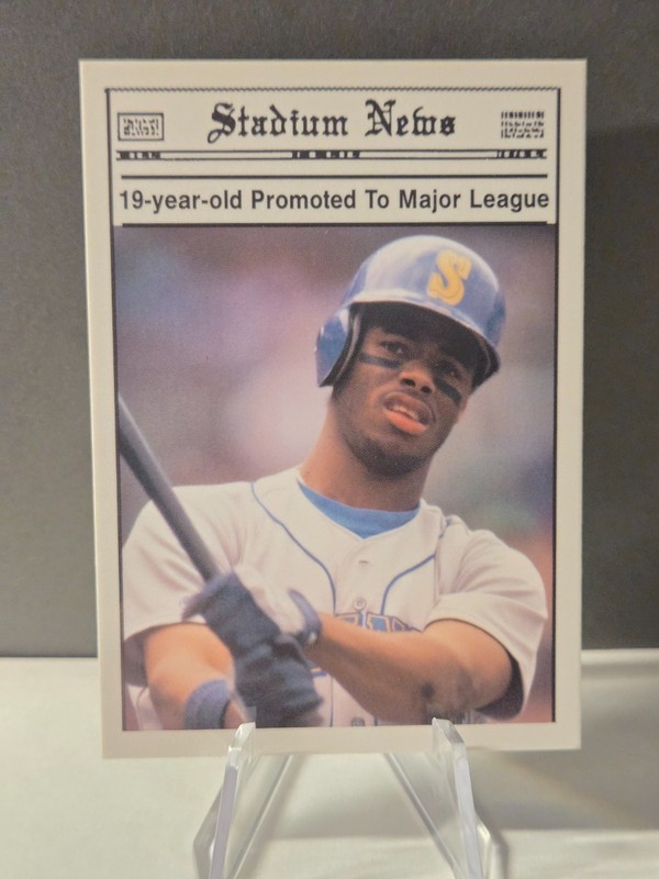 1990 Stadium News Ken Griffey Jr - "Oddball Promo Card" - Rare