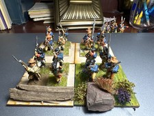 25/28 mm métal bien peint awi/fiw infanterie américaine.