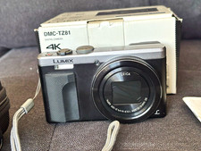 Panasonic LUMIX DMC-TZ81 Kompaktkamera 18,1MP 4K 30x Zoom Wi‑Fi Silber