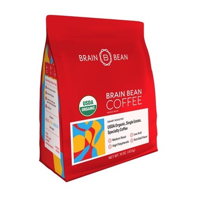 Organic Coffee   Smooth Taste & Rich Medium Roast   High Antioxidant & USDA c...