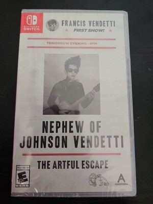  The Artful Escape  (Nintendo Switch) iam8bit Exclusive Edition Cover Art