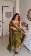 Designer Pakistani Salwar Kameez Ready made Dress Suits Wedding Party Bollywood