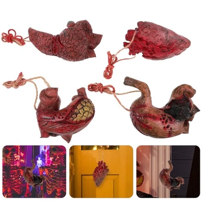 4 Pcs Décoration D'halloween Décorations À Suspendre Pour Ornements - Photo 1/4