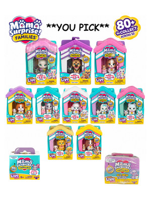 YOU PICK Little Live Pets Mama House Surprise Families Playsets - NEW & SEALED
