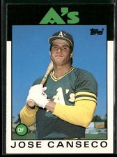 1986 Topps Traded #20T Jose Canseco