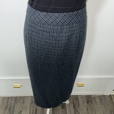 Vintage Chadwick  s Of Boston Wool Blend Skirt 70s 80s Womens Size 12