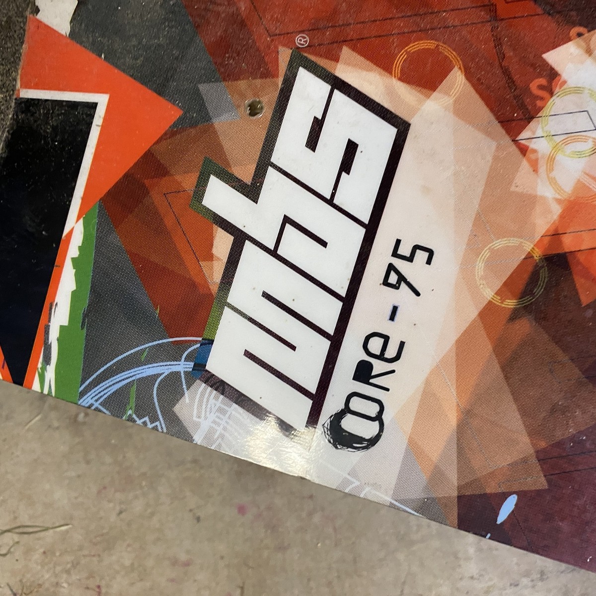 マウンテンボード MBS pro95 赤・黄ホイール マウンテンボード MBS