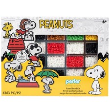 Peanuts Perler Bead Kit 4260 Beads Create Snoopy And Woodstock Patterns
