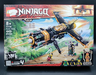 LEGO Ninjago Legacy BOULDER BLASTER (71736) Complete/SEALED/NEW - Damaged Box