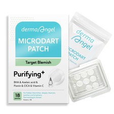 Microdart Acne Patches for Deep Blemishes - 18 Pimple Patches - Hydrocolloid ...