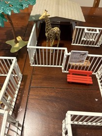 Vintage Playmobil 3145 Zoo Set Incomplete + Many Extra Animal Pieces L@@K!!
