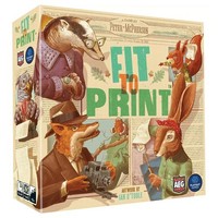 Alderac Entertainment Group Fit To Print Board Game Ages 10+ 1-6 Players