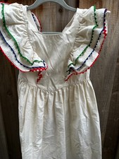 PLEASANT COMPANY DRESS LIKE MOLLY DRESS SIZE CHILD, 6X , RARE AMERICAN GIRL D48