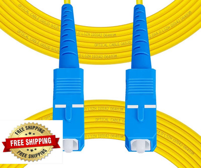 Fibergaga 75m SC-SC OS2 Single Mode Fiber Patch Cable 9/125um LSZH