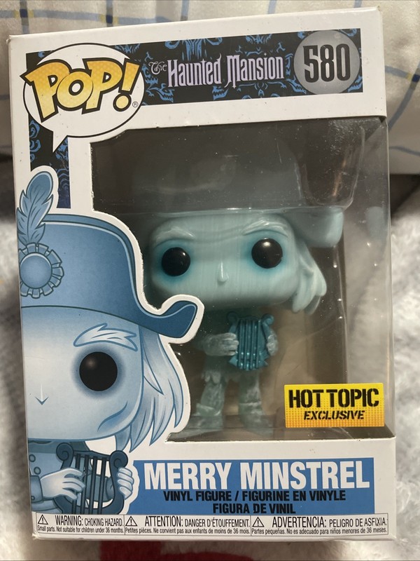 Funko Pop! Haunted Mansion Merry Minstrel #580 Hot Topic Exclusive 