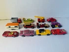 Vintage Lot Of 12 Matchbox Cars Lesney England Diecast 70’s Excellent