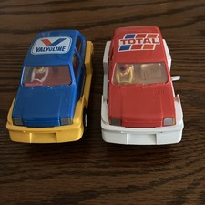 Scalextric Metro cars X2 in VGC and all different all engines work as pictured 