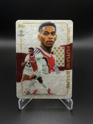 2021-22 Topps UCL Gold - 3D Future Stars  Ajax Amsterdam Jurrien Timber Rookie