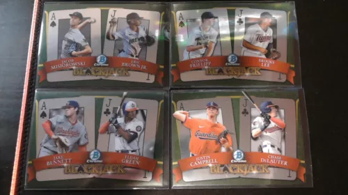 2022 Bowman Draft BLACKJACK Inserts (Pick Your Player) PYP Complete Your Set!