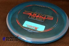 Discraft Elite-Z First Run Zone OS Disc Golf 174G Putter Blue Silver BRAND NEW