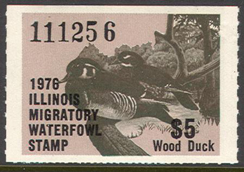 IL2 1976 Illinois State Duck Stamp MNH - Picture 1 of 1