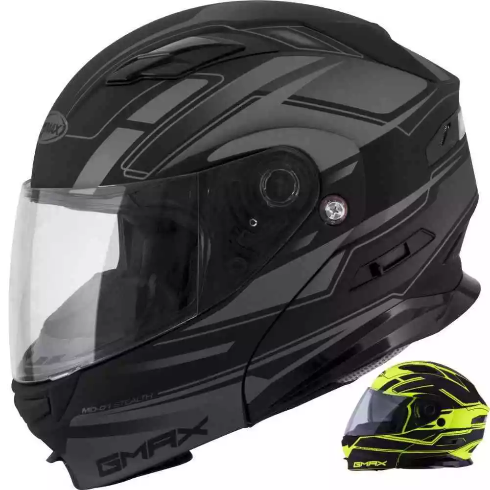 Gmax md01 store stealth helmet