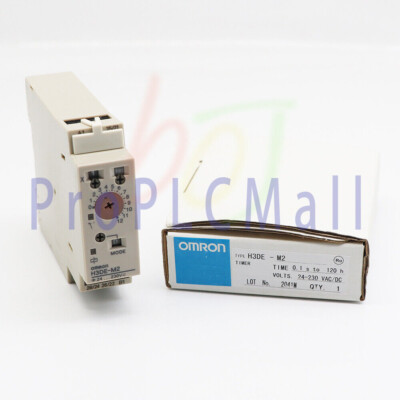 1Pcs New In Box Omron Time Relay H3DE-M2 -Us