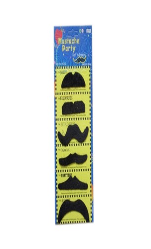 Unisex Self Adhesive Moustaches and beard Fake Mustache Set Fancy Dress 18Styles - Picture 8 of 19