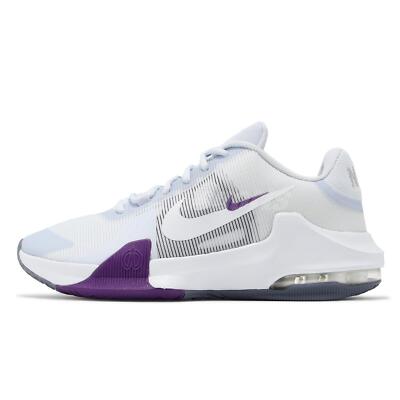 Nike Air Max Impact 4 White Light Blue Purple DM1124 010 Training