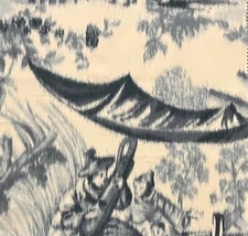 SCHUMACHER Pavillon Chinois Lapis Chinoiserie Remnant New