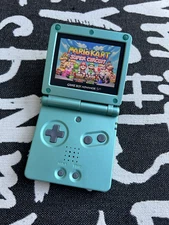 Nintendo Gameboy Advance SP GBA Backlit Genuine AGS101 Pearl Green Console