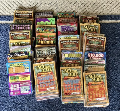 New York State 2019-2020 Losing Lottery Tickets - $15,000 Face Value | eBay